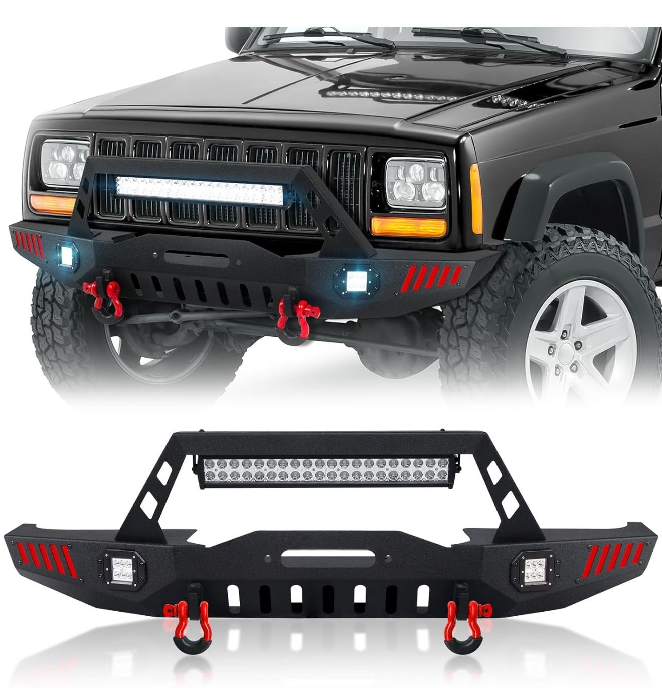 Jeep Cherokee XJ Front Bumper 1984–2001