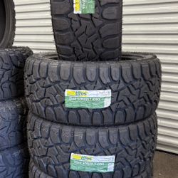 4 BRAND NEW TIRES TBB R/T 33x12.50r22