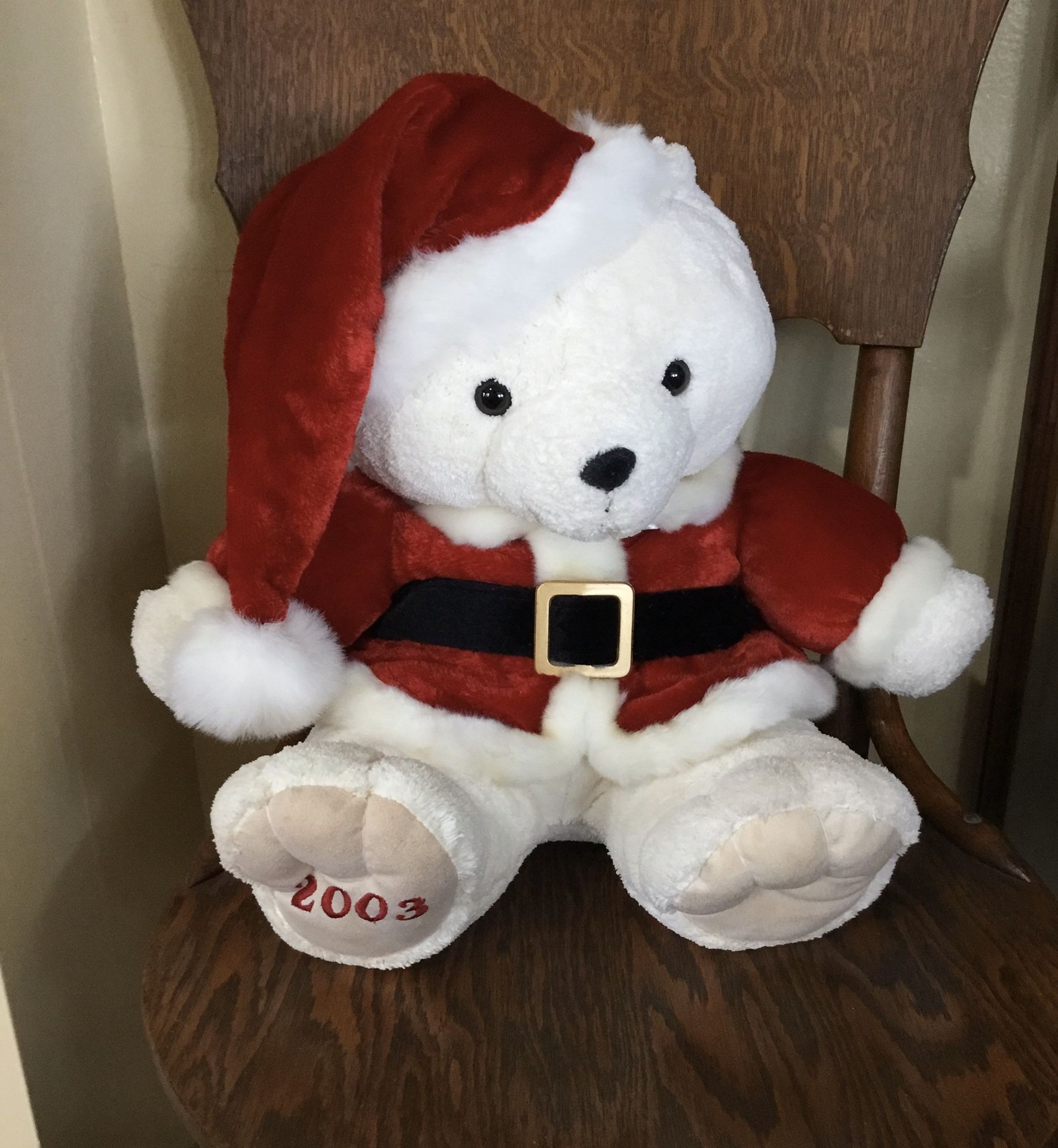 Dan Dee’s 2003 Santa Claus Plush Teddy Bear