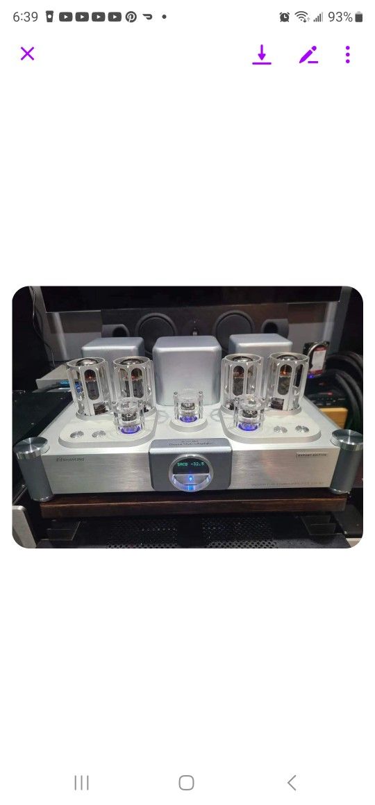 SHANLING STP-80 Audiophile Integrated Stereo Tube (Valve) Amplifier