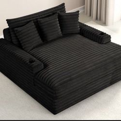 Brand New Super Comfy Corduroy Sofa 