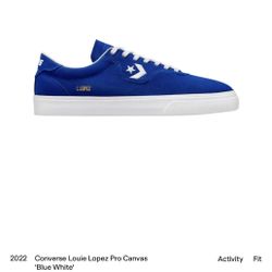 Converse Louie Lopez Pro Canvas 'Blue White' Shoes