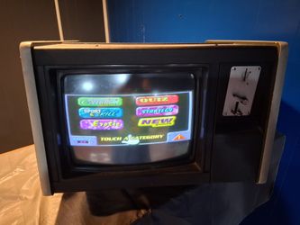Megatouch XL arcade machine tons of game touchscreen works