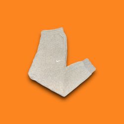 Nike sportswear club fleece tapered sweatpants grey mens medium 