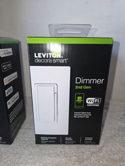 Leviton Smart WiFi Dimmer Switch $25 ea. Brand New (Price is Firm)