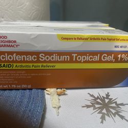 Diclofenac Sodium Topical Gel 1% Arthritis, Pain Reliever