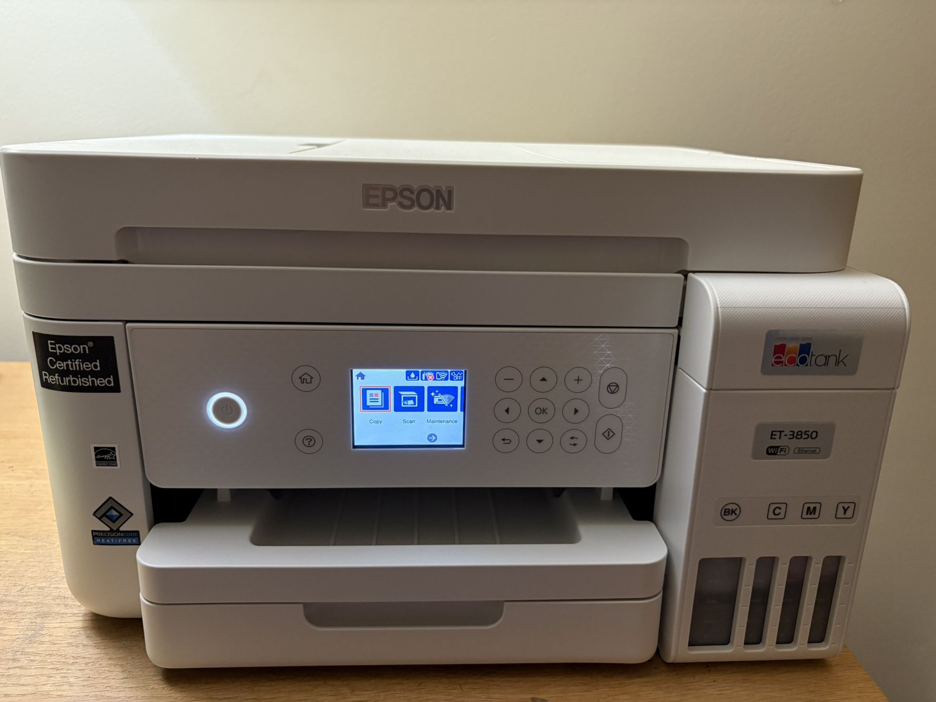 EPSON ecotank ET-3850 WIFI PRINTER