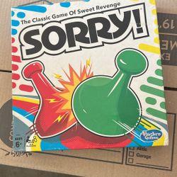 Sorry, board game