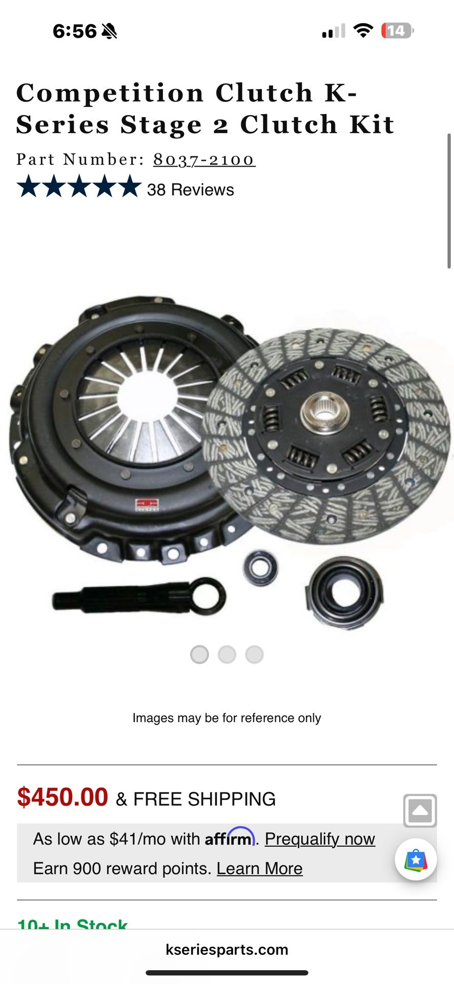 Competition Clutch Rsx Type s