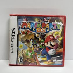 Mario Party DS Nintendo DS Brand New Factory SEALED Red Box