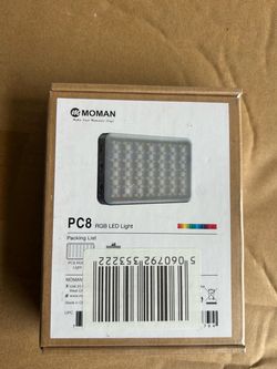 Moman PC8 RGB LED Light