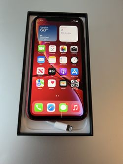 Iphone XR Red 64GB ANY CARRIER RED for Sale in Chula Vista, CA 