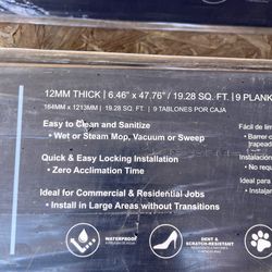 Snap in water proof scratch proof flooring