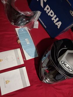 Hjc helmet (new)