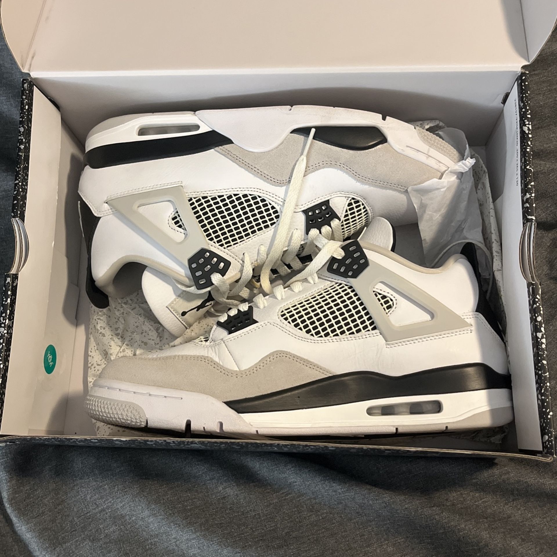 Jordan 4 Military Black