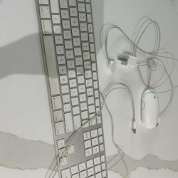 Apple Keyboard With Mouse 