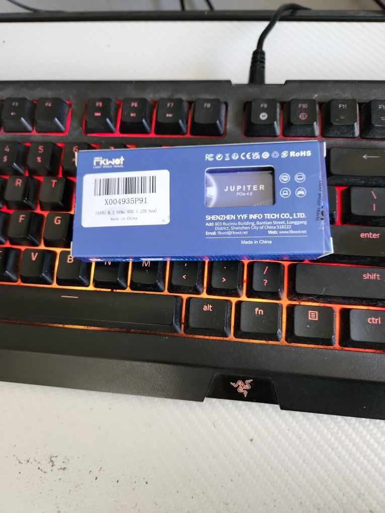 1TB M.2 NVMe SSD