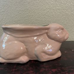 Bunny Rabbit Planter ( plant not included)