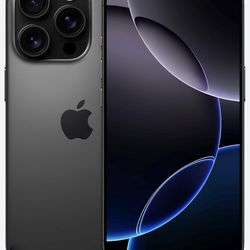iPhone 16 Pro Max 256 GB Titanium Black