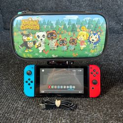 Nintendo Switch Tablet with Joycons, Case and Charger