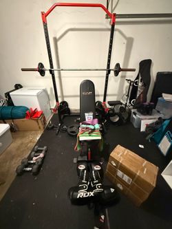HOME GYM SET UP