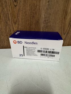 BD Needles 22G x 3.5” (90mm) Quincke – Box of 25 New
