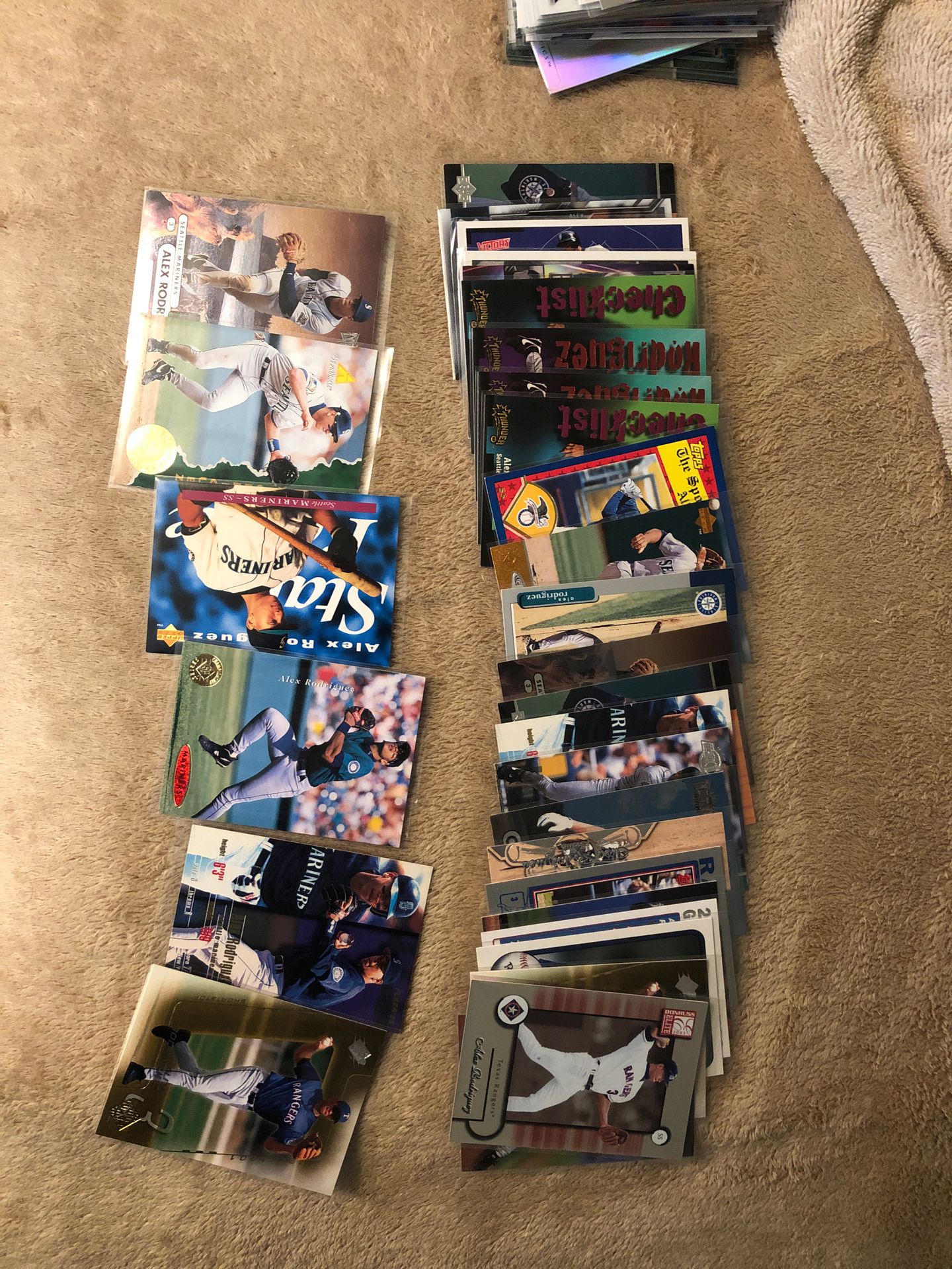 CARDS BASEBALL ALEX RODRIGUEZ ROOKIE MORE 31 cards new