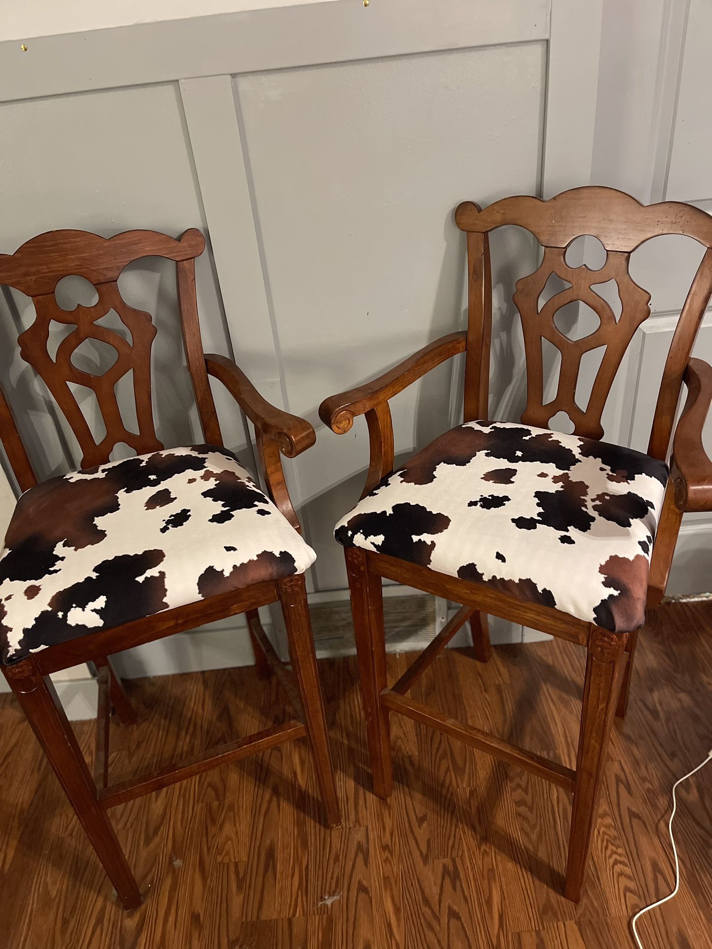 Beautiful Wood Bar Stools