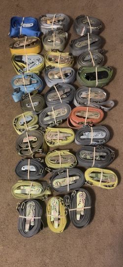 E Track Cargo Straps, Tie Down, Truck / Trailer, Ratchet & Buckle