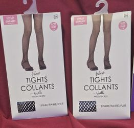 Fishnet Tights 1 Pair Size S/m Child 