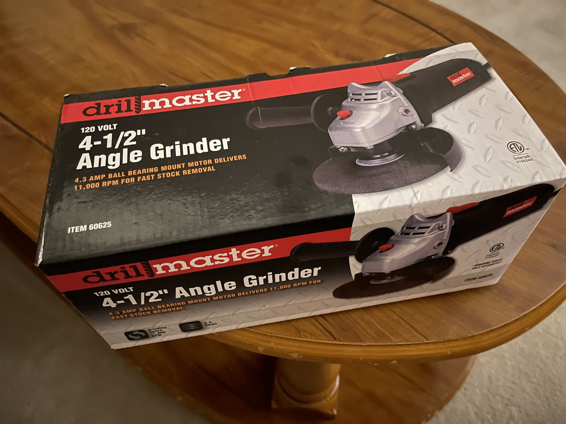 Drill Master 4 1/2" Angle Grinder