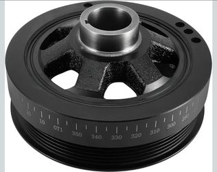 AULINK 594-415 Harmonic Balancer Crankshaft Pulley For 1(contact info removed) Mercedes-Benz
