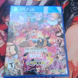 Playstation 4 Game Ultimate Marvel Vs Capcom 3 
