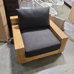 End Of Season Teak Outdoor Chair!