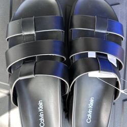 Calvin Klein men's slip-on sandals Size 9
