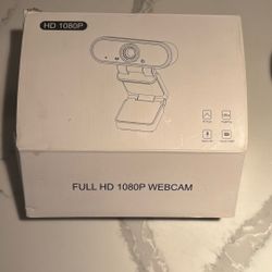 Web Cam Full HD 1080p Plug And Play With Built In Mic