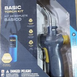 Bernzomatic TS3500ZKC Trigger Ignition Propane Torch Kit Inc Full Size Cylinder!