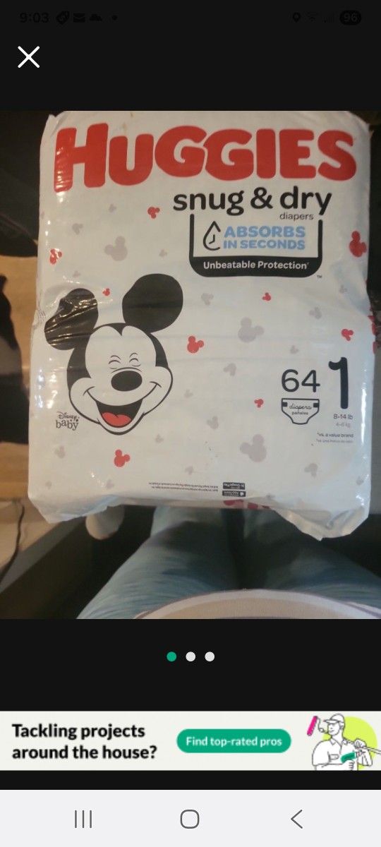 Huggies 2 Packs And Pampers 3 Packs  $6 Each 