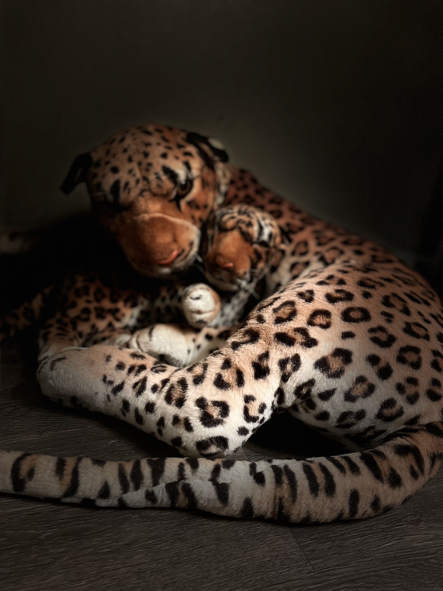 Cheetah And Cub Stuffed Animal 