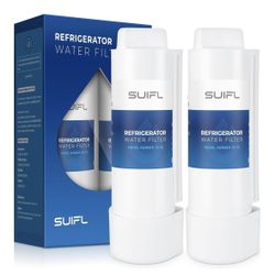 EDRARD 1 Water Filter Replacement, Compatible with Whirlpool EDRARXD1, Everydrop Filter A, EDRARXD1B, 2 Pack