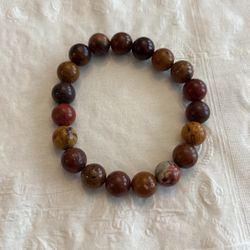 Wood jade - Natural Stone Bracelet 