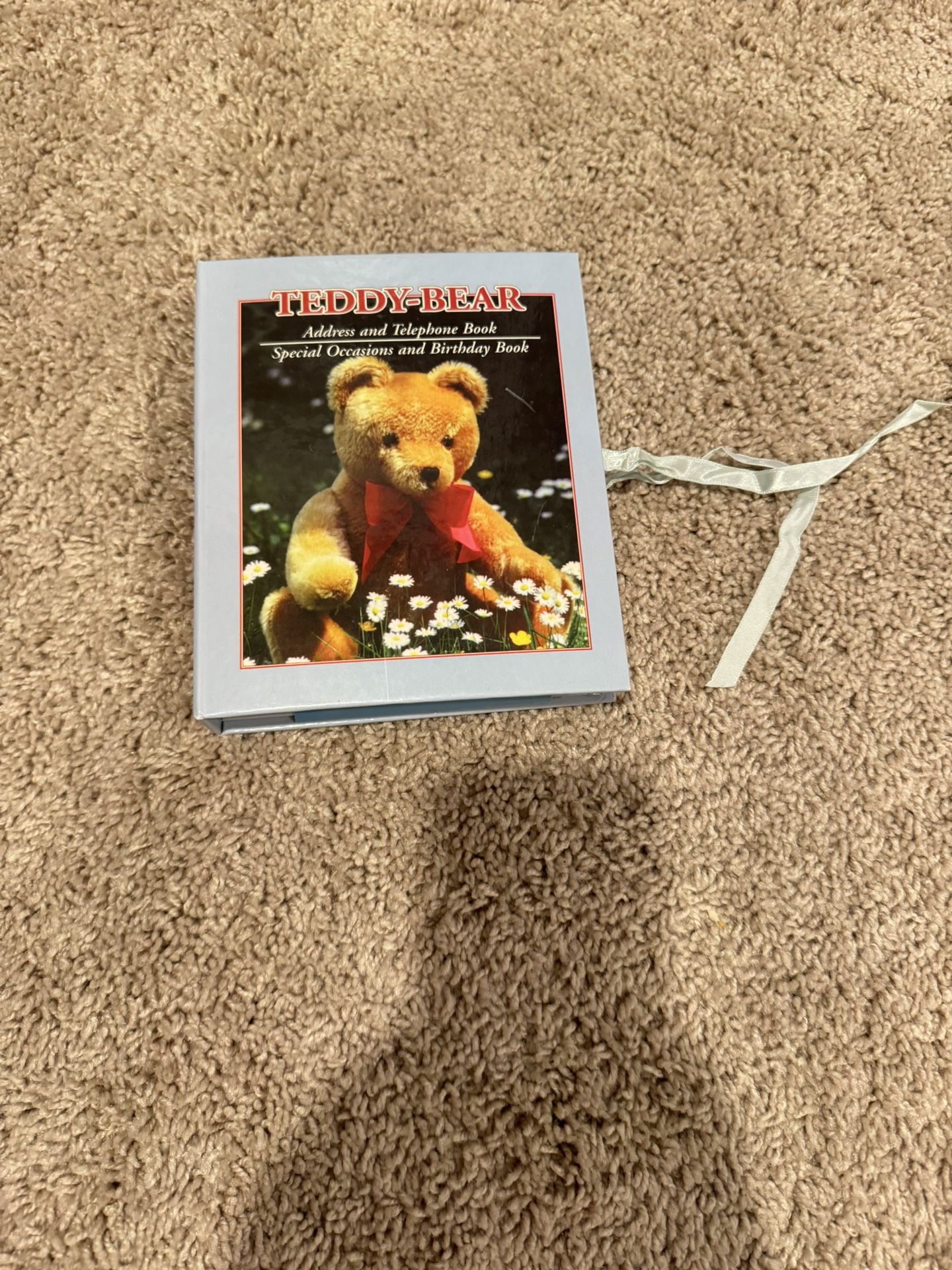 Teddy-Bear Address & Telephone Book – Special Occasions & Birthday Book