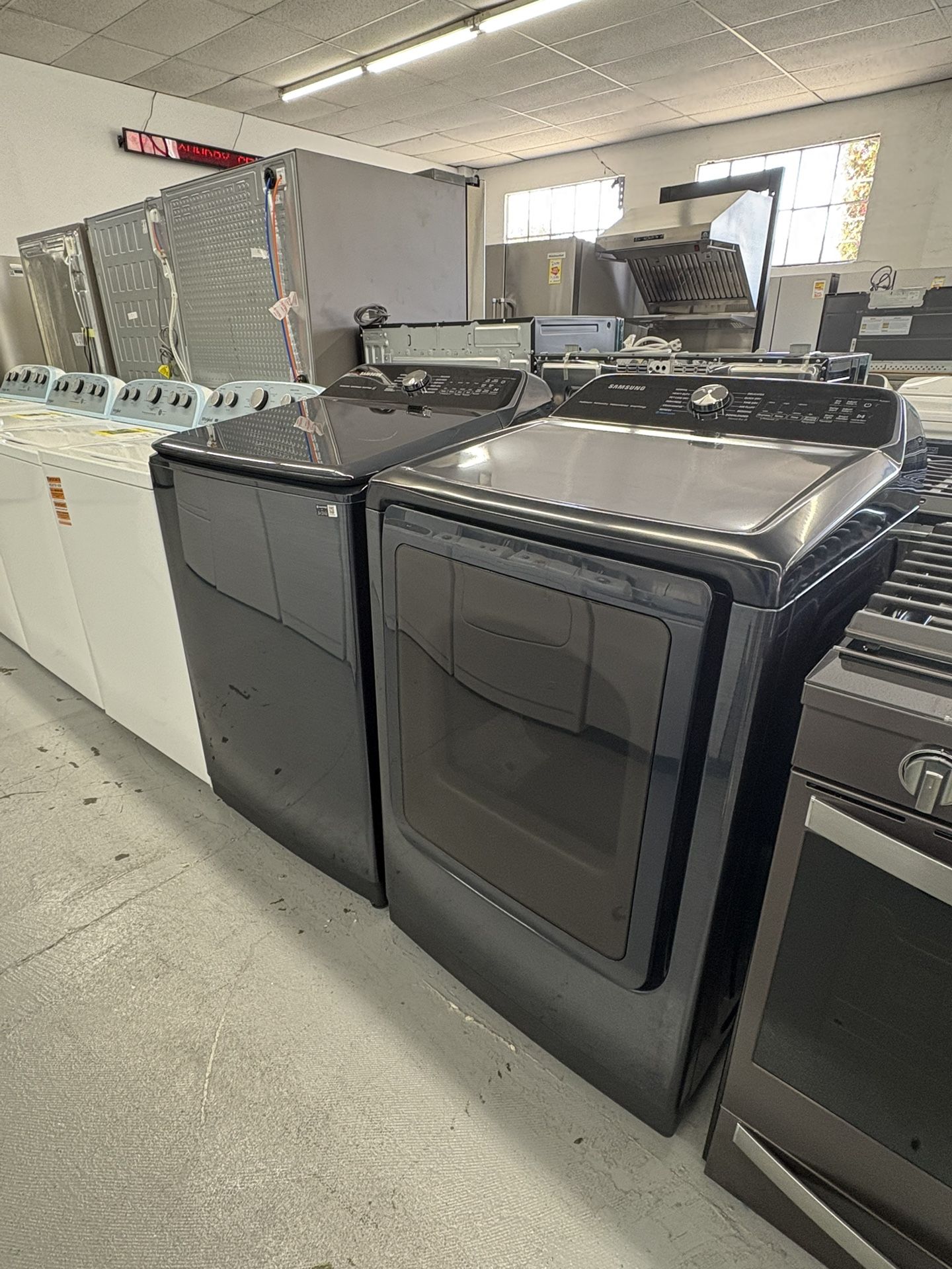 Samsung Set Washer And Dryer