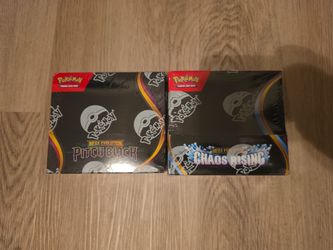 BUNDLE ONLY - Pitch Black / Chaos Rising booster box Pokémon