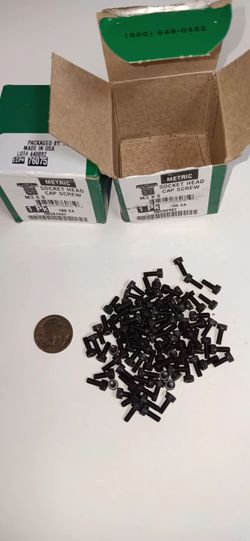 M3 x 8 Metric Socket Head Cap Screws 2 boxes