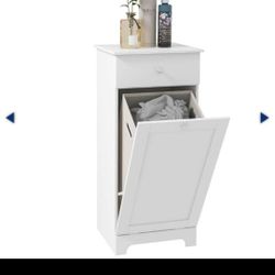 Cupboard With Hide Away Laundry Bin