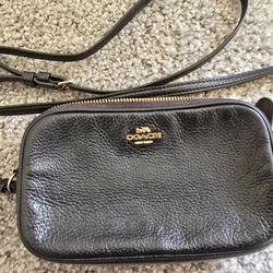 Leather Coach Bag