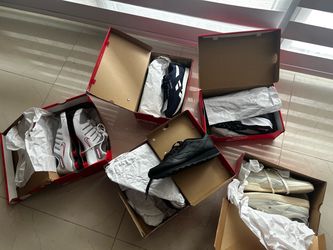 BRAND NEW NIKE AND REBOK SHOES!