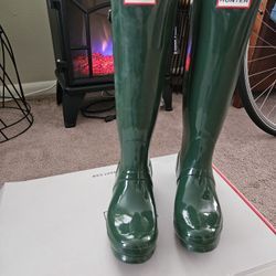 HUNTER Rain Boots, SIZE 7M/8F