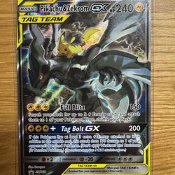 Pikachu & Zekrom GX - Damaged